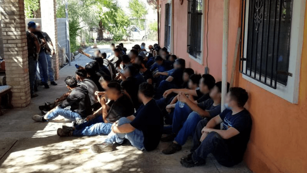 Texas Border Patrol agents discover stash houses packed with nearly 100