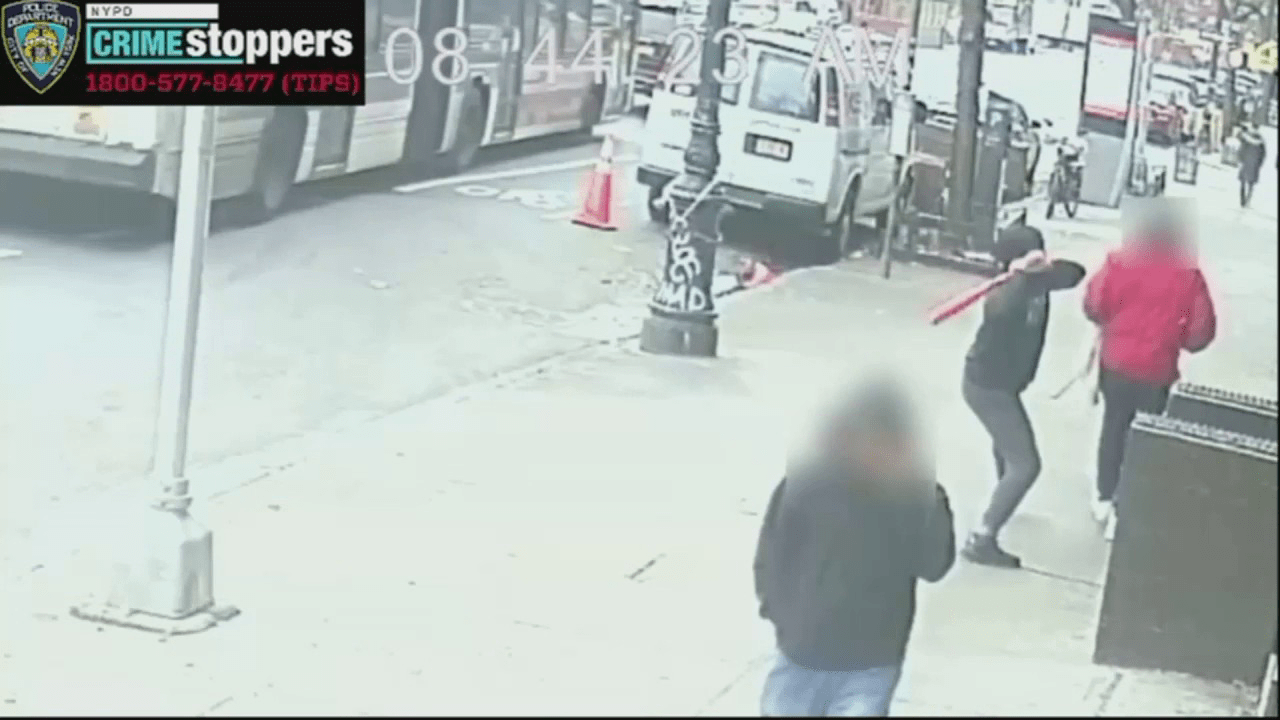 NYC crime crisis Suspect strikes man in head with baseball bat, police