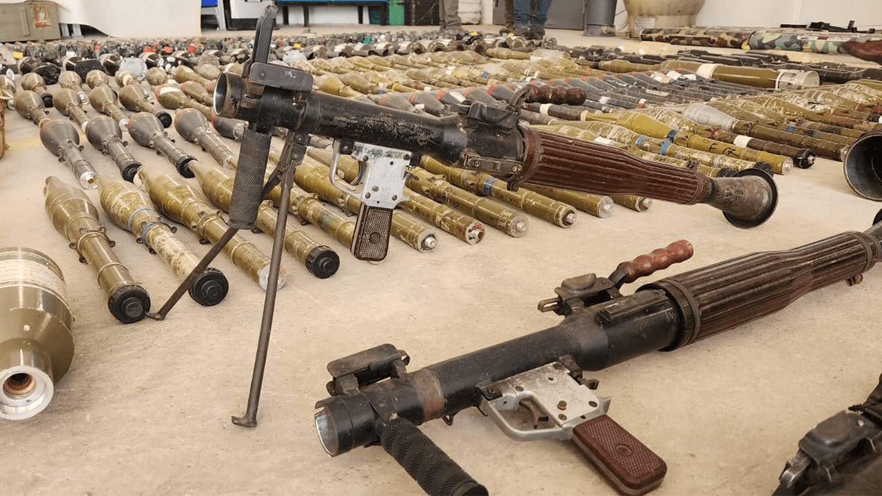 IDF seized weapons cache, supplies from Hamas during terror group’s