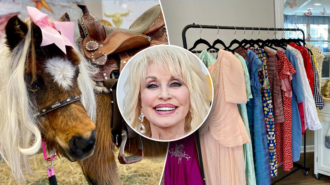 Dolly Parton’s birthday celebrated in style with ponies, cowboy hats and costumes at Michigan