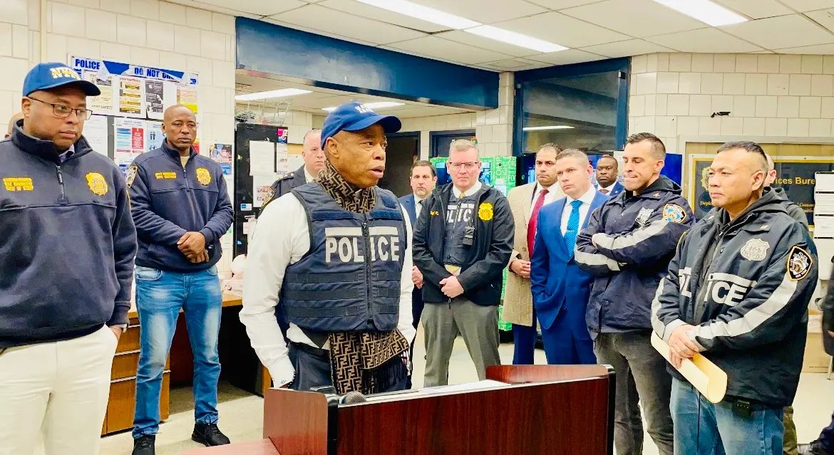 NYPD releases migrant raid photos as soft on crime city leaders face