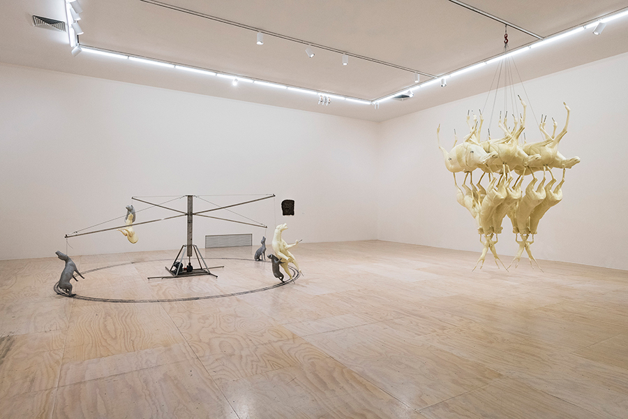 How Artist Bruce Nauman Plays at the Edges of the Human Frieze