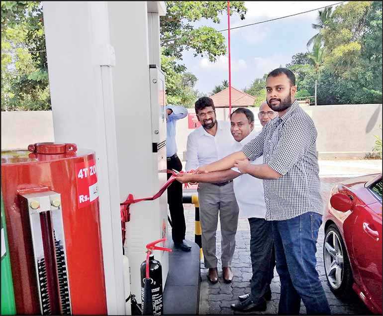 LAUGFS unveils second solarpowered fuel station in Sri Lanka Daily FT