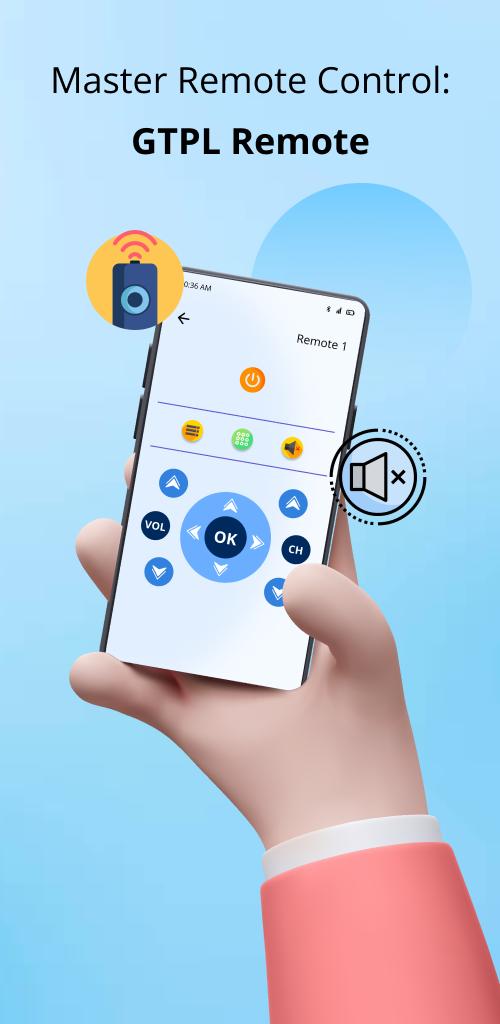 Download Master Remote Control for GTPL android on PC