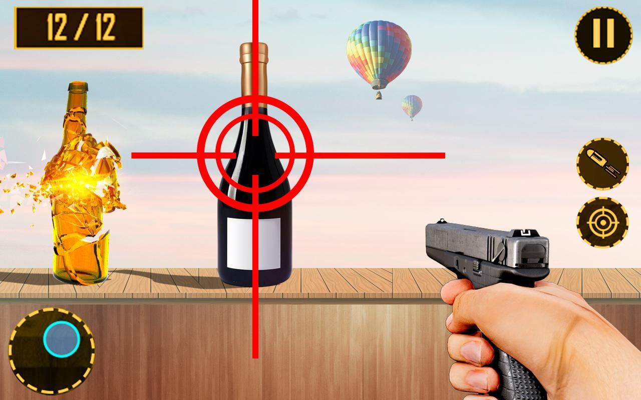 Download Sniper Bottle Shooting Games android on PC