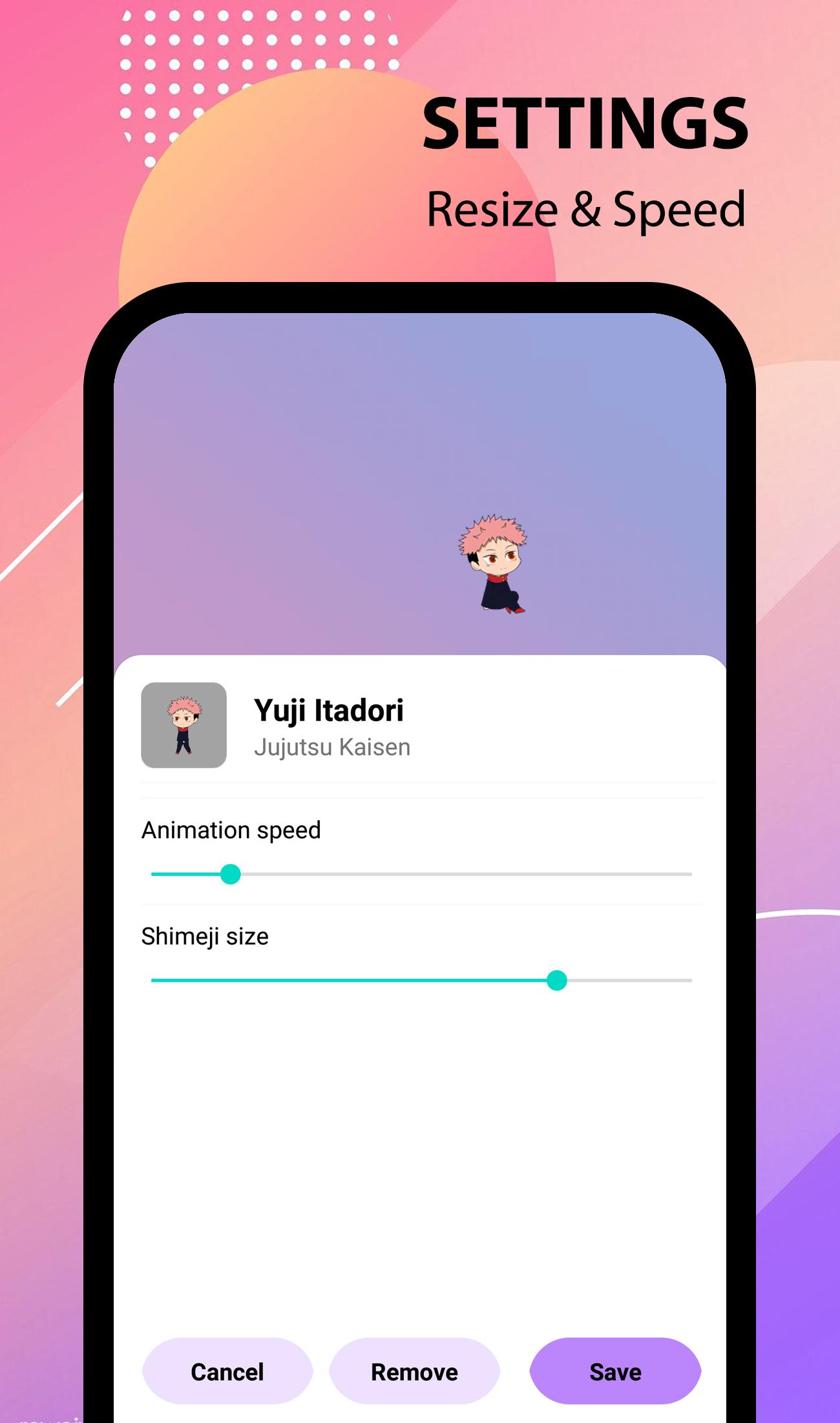 Download Jujutsu Kaisen Shimeji android on PC