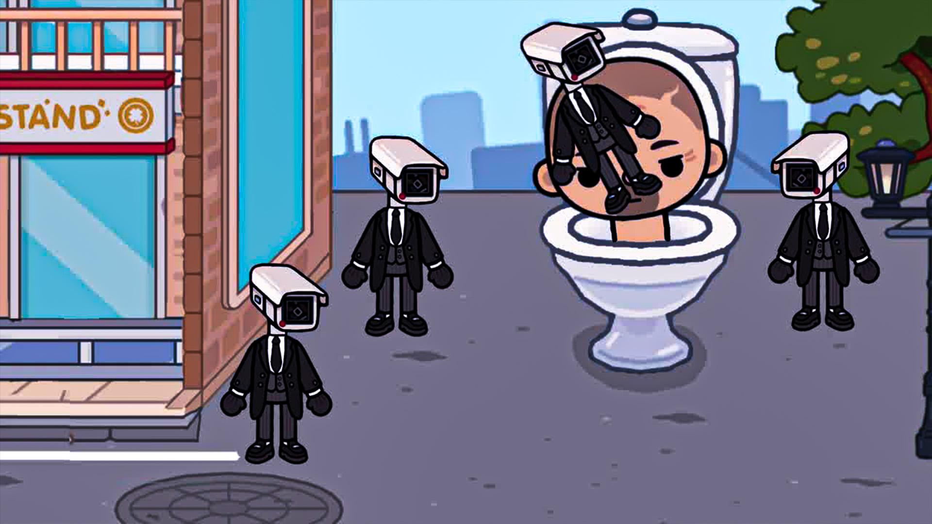 Download Toca Boca Skibidi Toilet HD android on PC