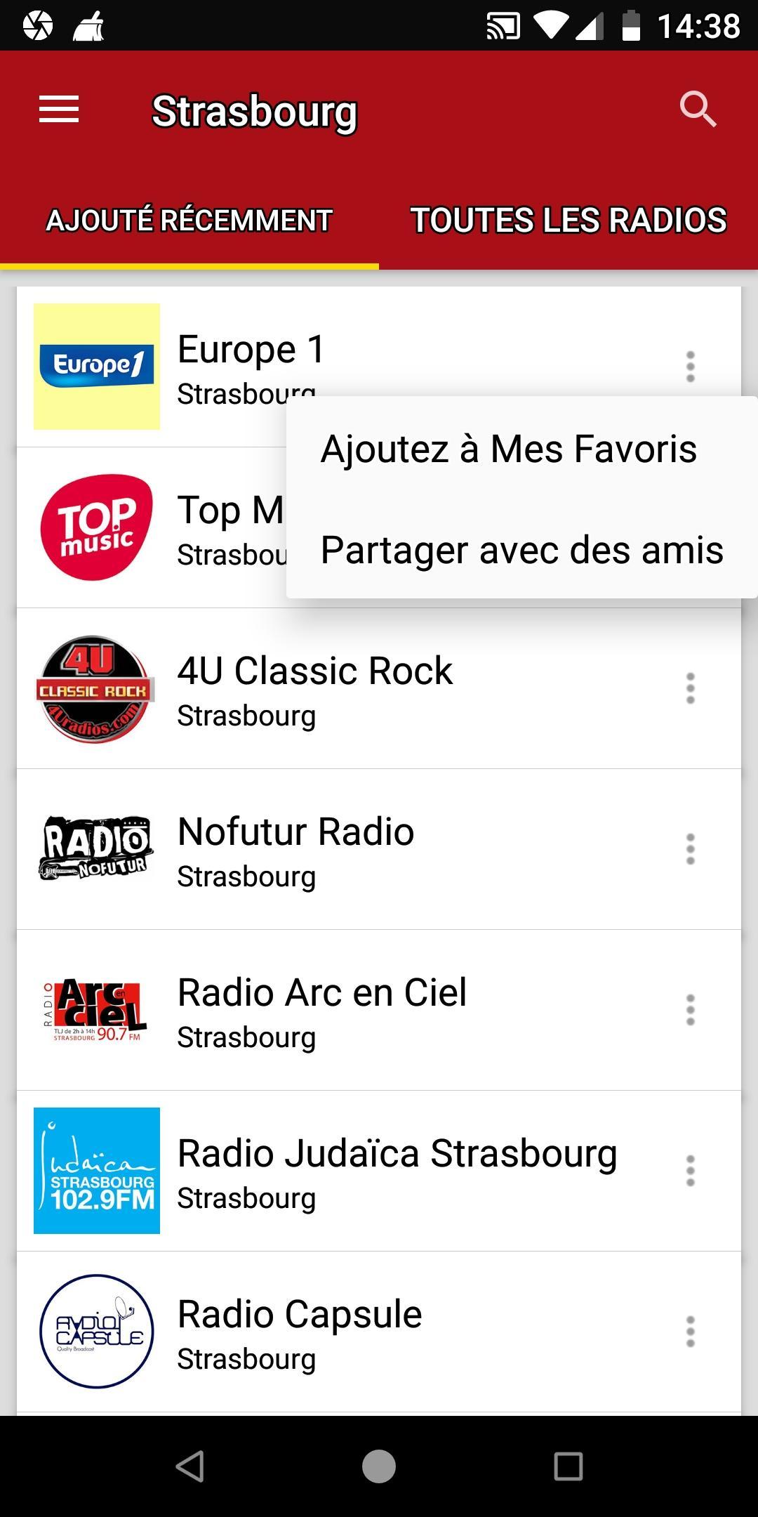 Download Radios de Strasbourg France android on PC