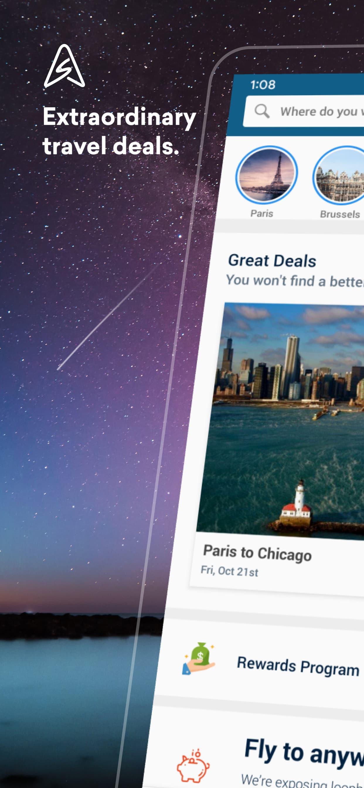 Download Skiplagged Exclusive Flights android on PC