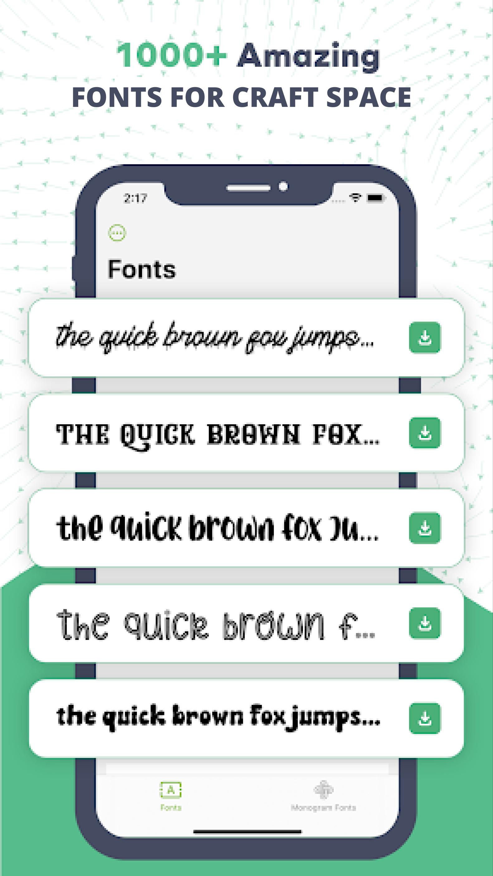 Download Fonts & Assets For Craft Space android on PC