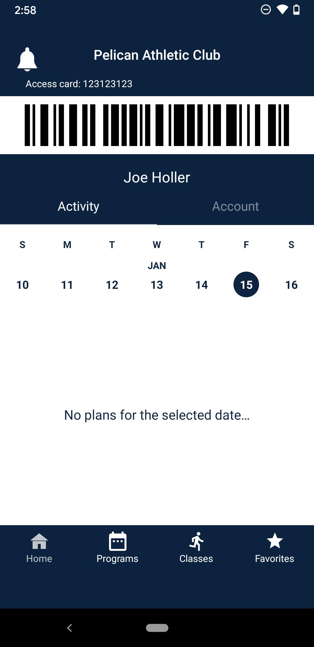 Download Pelican Athletic Club App android on PC