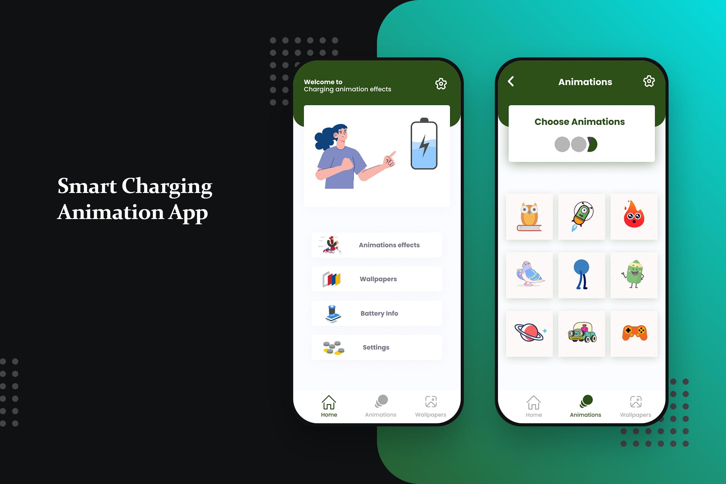 Download Charging Animation Mobile App android on PC