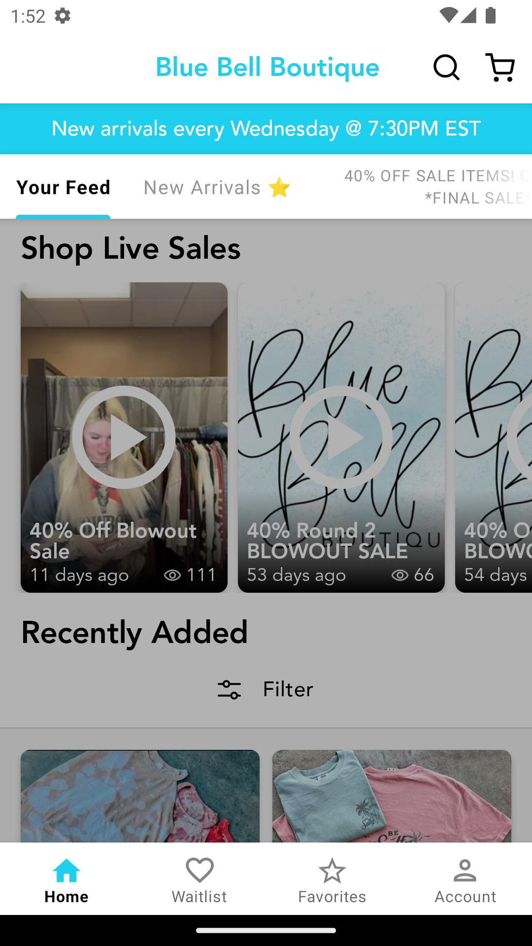 Download Blue Bell Boutique android on PC