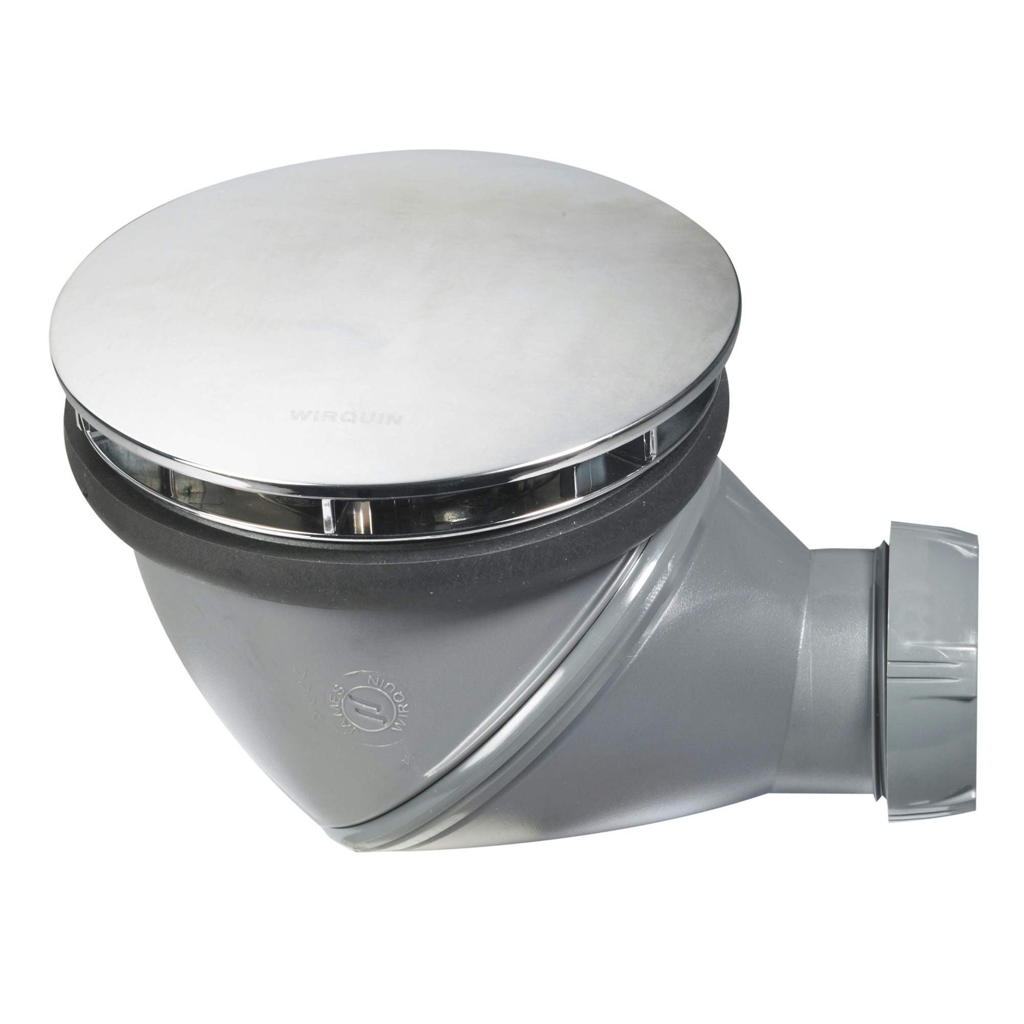 Wirquin James douchesifon met deksel verchroomd ø90 mm Sifons Water