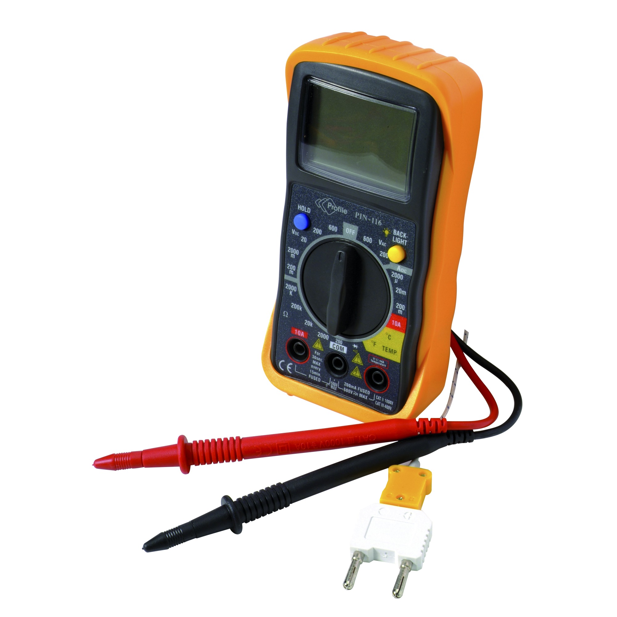 Profile digitale multimeter Meetapparatuur Elektra GAMMA.be