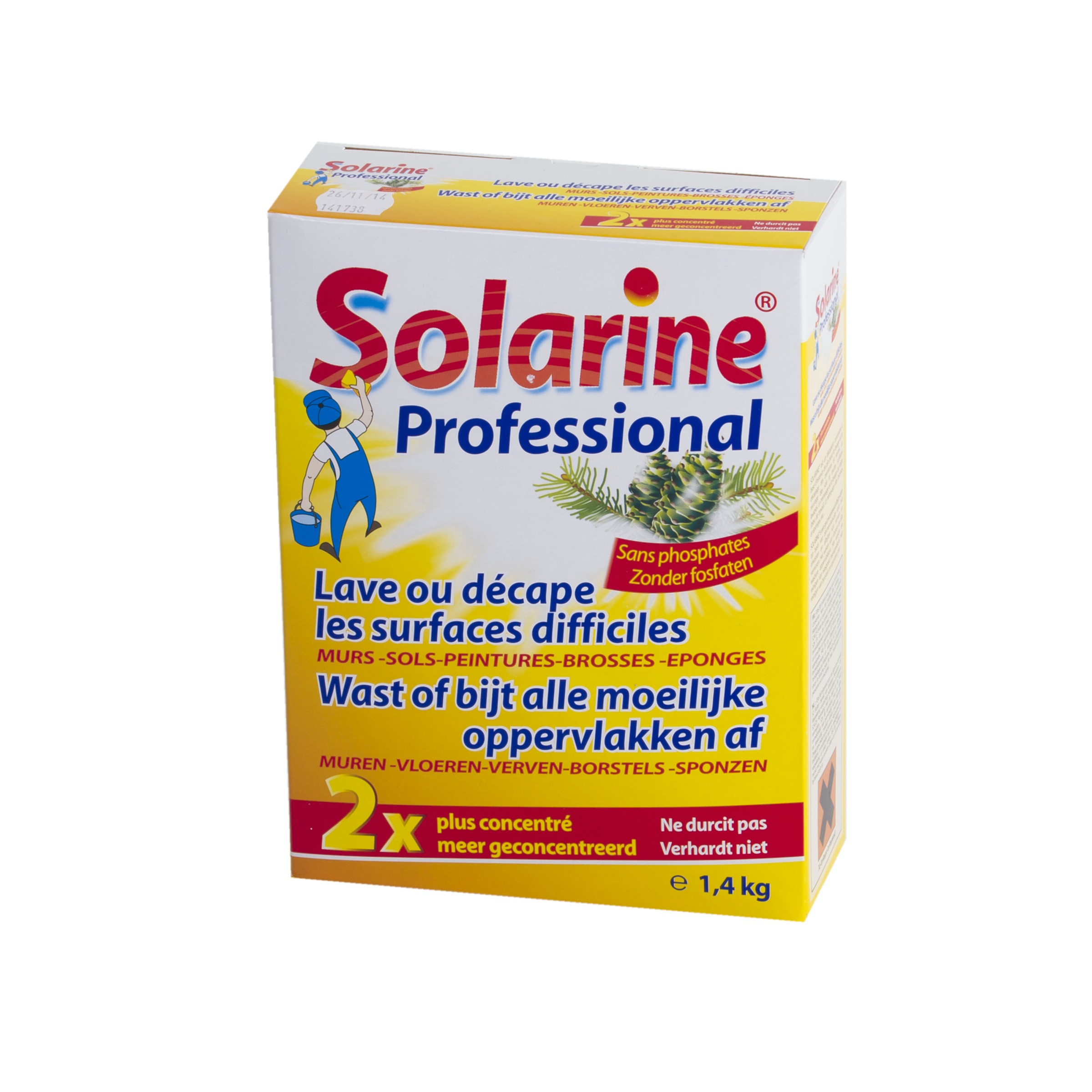 Solarine Décapant concentré en poudre 1,4 kg Produits de