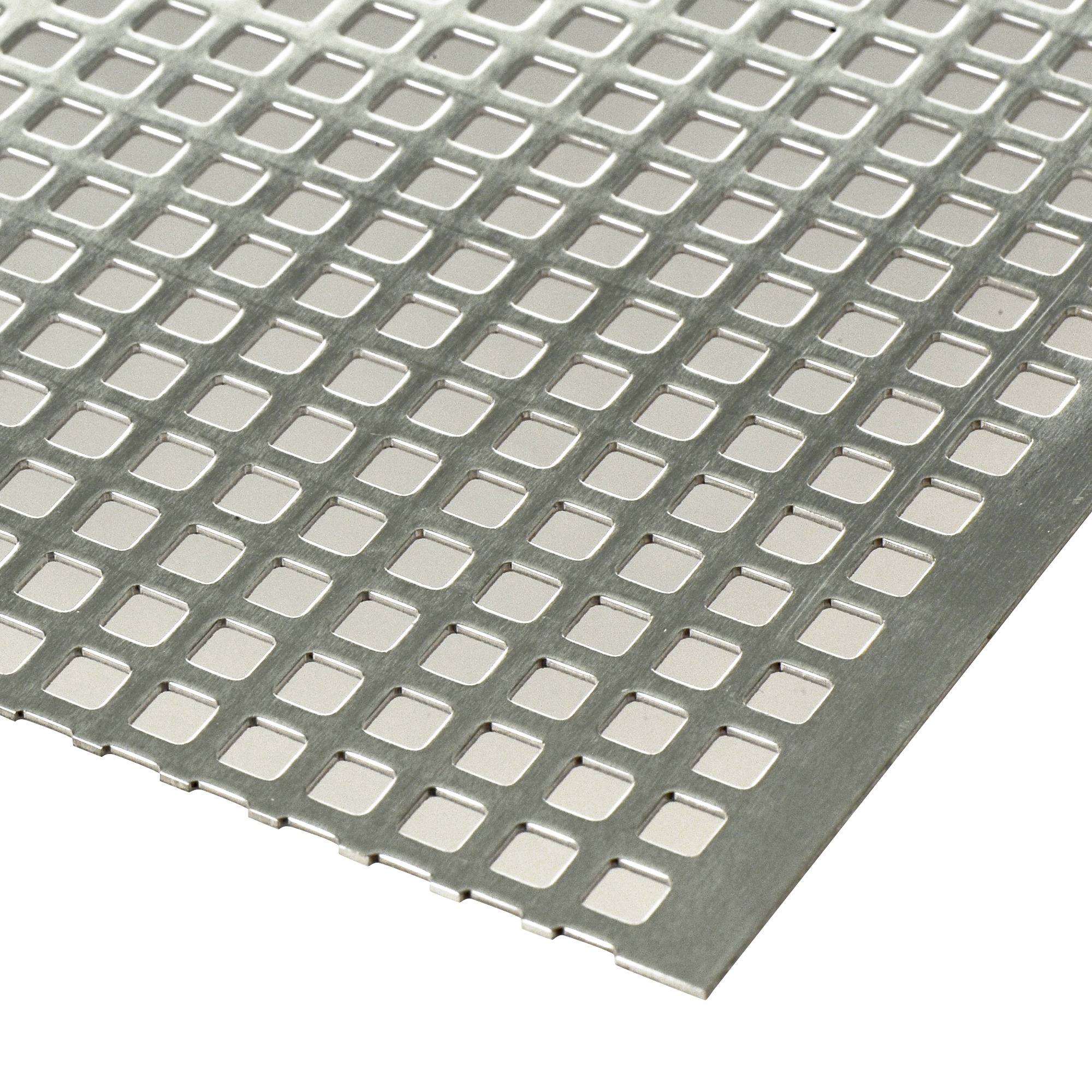 Plaat geperforeerd 1000x500x1 mm aluminium Metalen platen & profielen