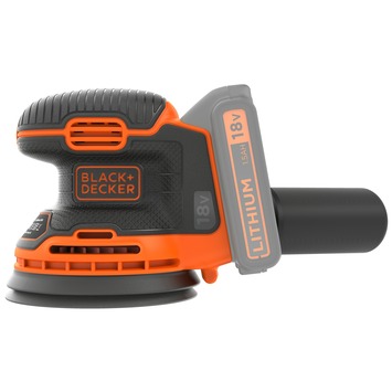 Black+Decker Schuurmachine 18 V Bdcros18-Qw Incl. Accu En Lader | Black- Decker | Gamma.be