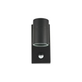 Gamma Buitenlamp Edmonton Zwart 2-Lichts | Plafondverlichting-Wandverlichting-Buiten | Gamma.be