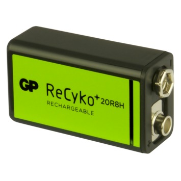 Gp Oplaadbare Nimh 9V Batterij 200 Mah 1 Stuk | Accu-S-Batterijen | Gamma.be