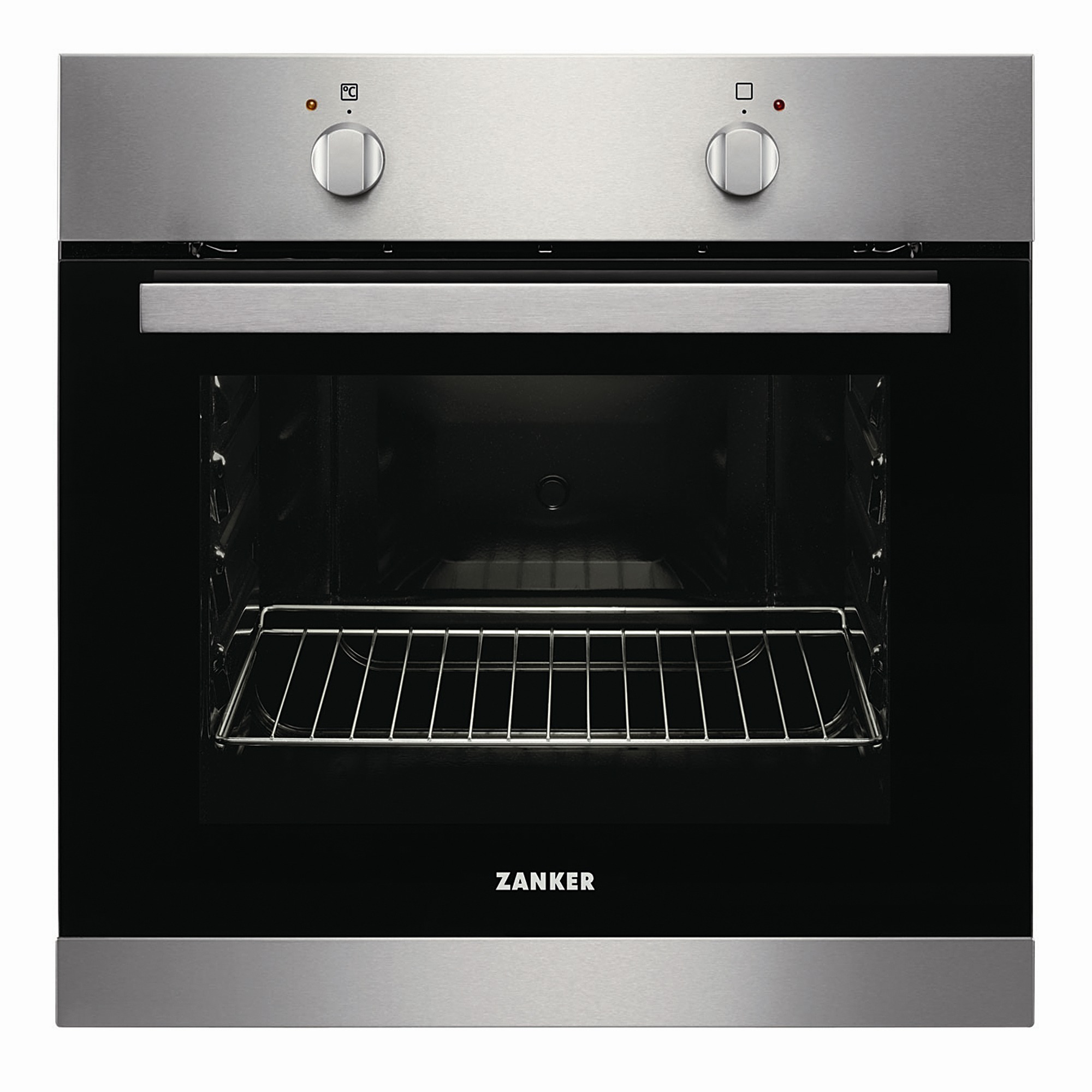 Zanker traditionele oven KOB10301XK 60 cm inox Ovens