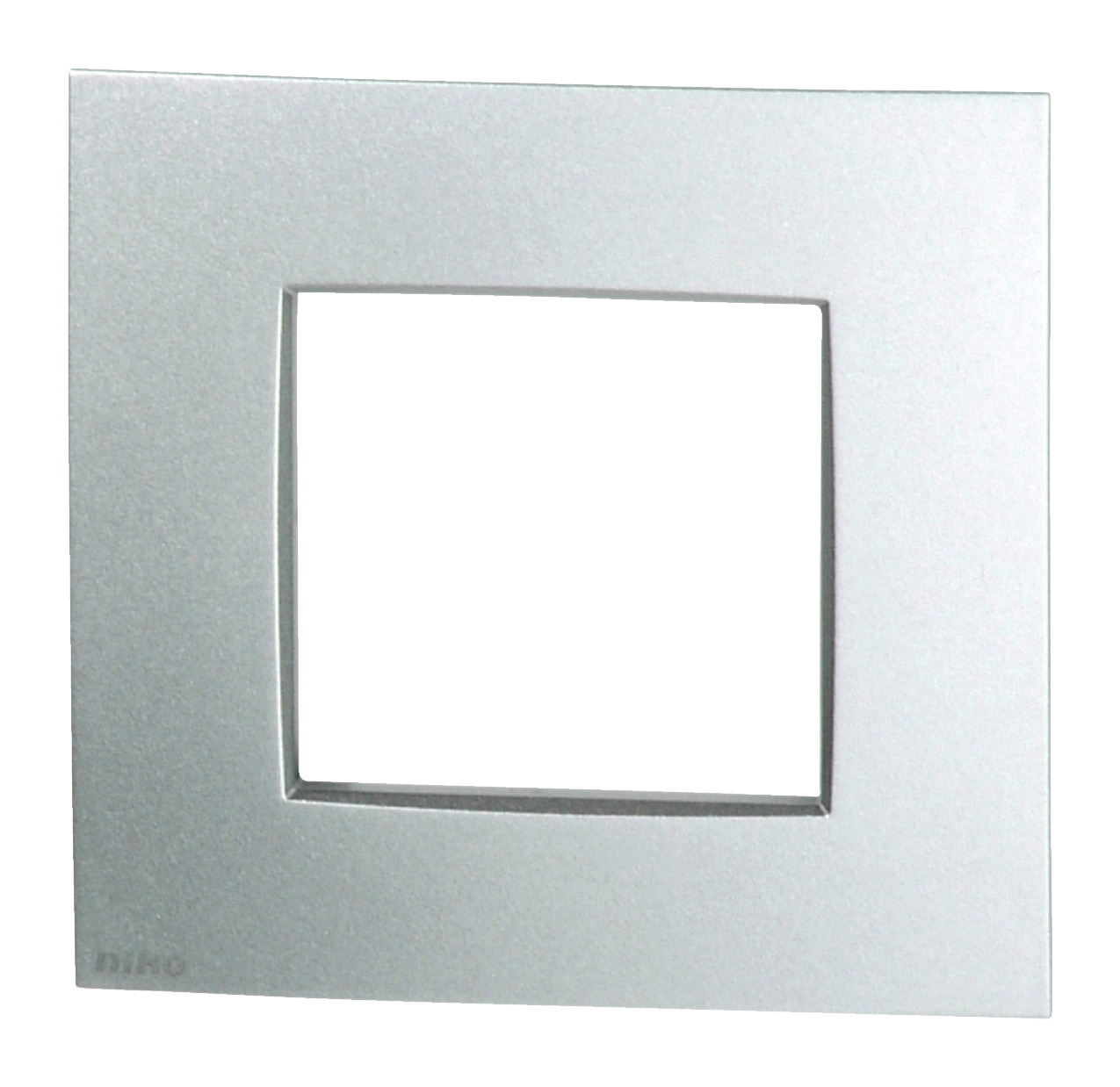 Plaque de finition simple Niko Intense sterling Plaques de finition