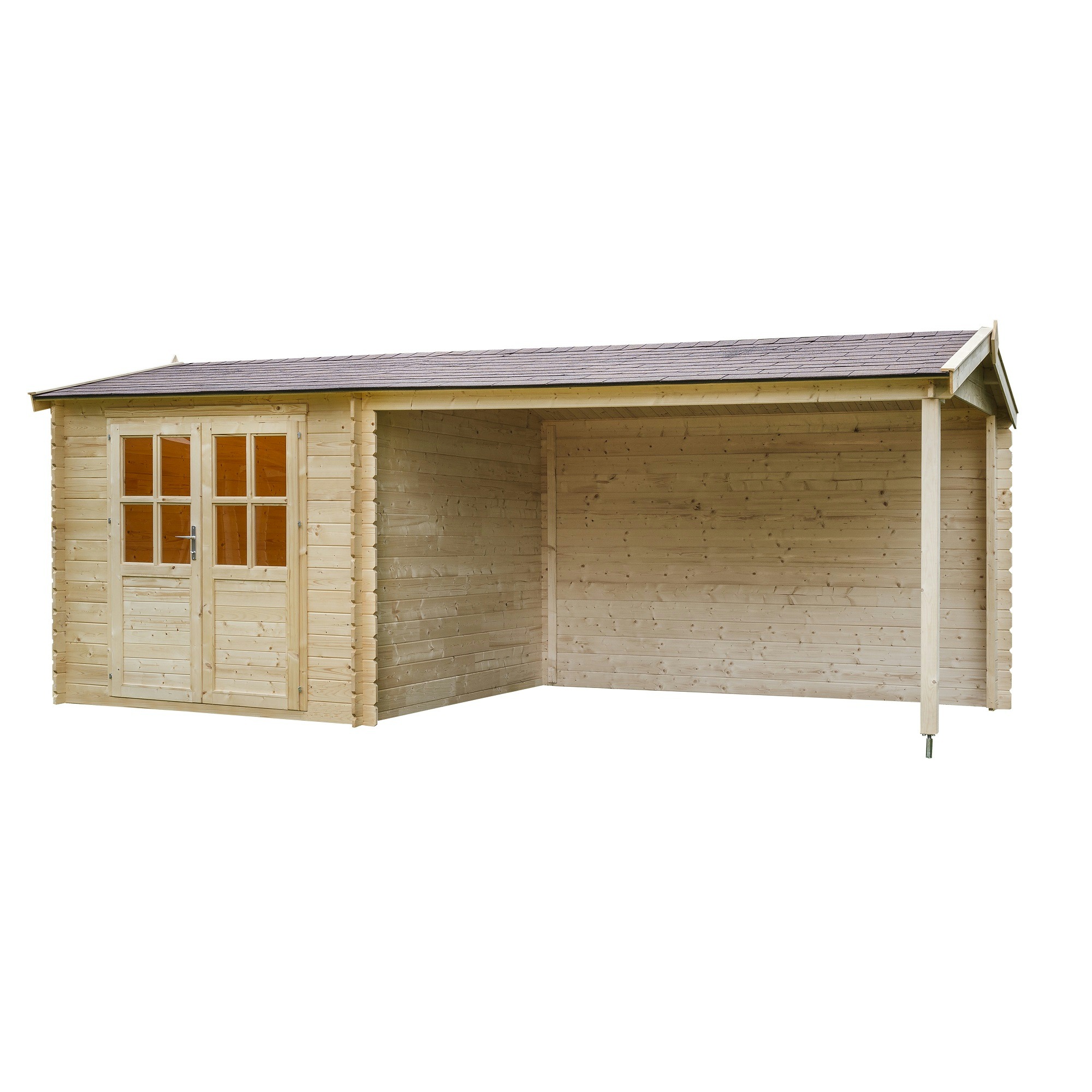 Tuinhuis Violier met overkapping 567X272 cm Tuinhuizen