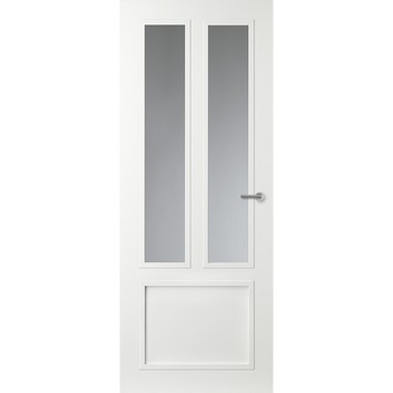 Gamma | Binnendeur Gm01 Opdek Met Blank Glas Linksdraaiend 88X201,5 Cm Kopen? |