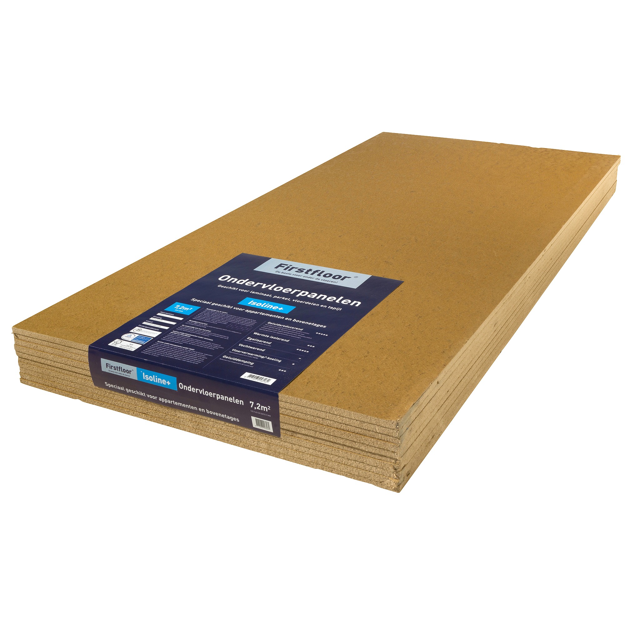 Ondervloer Isoline PLUS 7.2 M2 FSC Ondervloeren Vloeren GAMMA