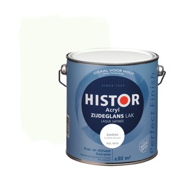 Gamma | Histor Perfect Finish Lak Zonlicht Ral 9010 Zijdeglans 2,5 Liter Kopen? |