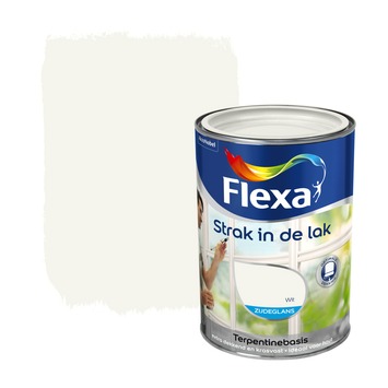 Gamma | Flexa Strak In De Lak Wit Zijdeglans 1,25 Liter Kopen? |