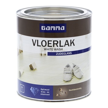Gamma | Gamma Vloerlak Whitewash Zijdeglans 750 Ml Kopen? |