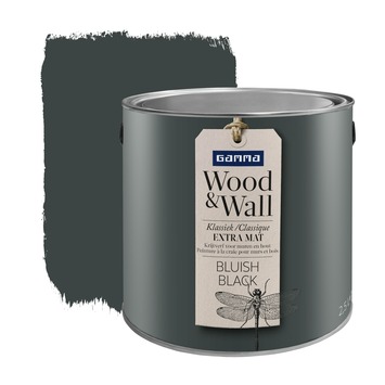 Gamma | Gamma Wood&Wall Krijtverf Bluish Black 2,5 Liter Kopen? |