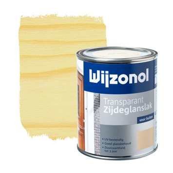 Gamma | Wijzonol Lak Transparant Whitewash Zijdeglans 750 Ml Kopen? | Buitenlak