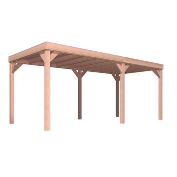 Gamma | Overkapping Douglas Hout Blank 270X582 Cm Kopen? | Tuinhuizen-Overkappingen