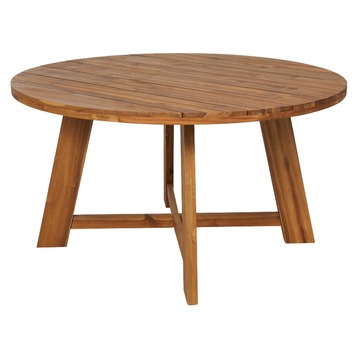 Gamma | Tuintafel Basano Teaklook Ø 140 Cm Kopen? |