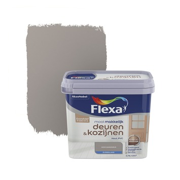Gamma | Flexa Mooi Makkelijk Deuren&Kozijnen Warmgrijs Zijdeglans 750 Ml Kopen? | Binnenlak