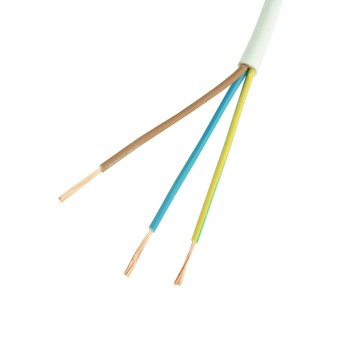 Gamma | Handson Stroomkabel 3 X 1Mm² Wit 15 Meter Kopen? | Snoeren