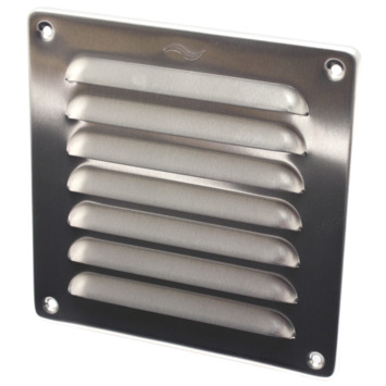 Gamma | Sanivesk Schoepenrooster Rvs 19,5X19,5 Cm Kopen? | Ventilatieroosters