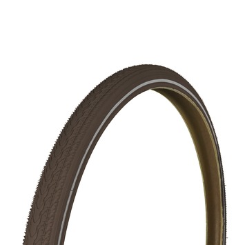 Gamma | Dresco Anti-Lek Buitenband Traveller 28 X 1.75 (47-622) Reflectie Bruin Kopen? | Fietsbanden