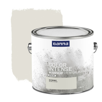 Gamma | Gamma Color Intense Muurverf Extra Mat 2,5 L Katoenwit Kopen? |