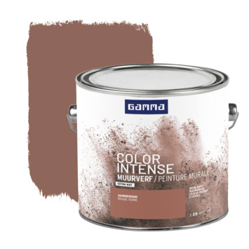 Gamma | Gamma Color Intense Muurverf Extra Mat 2,5 L Aarderood Kopen? | Muurverf-Kleur