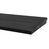 Gamma | Zweeds Rabatdeel Douglas Zwart Ca. 1,2/2,7X19, Lengte Ca. 300 Cm Kopen? | Palen-Balken-Planken