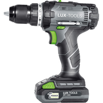 Gamma | Lux 20V Accuboormachine + 2,0Ah Accu + Lader Kopen? | Lux