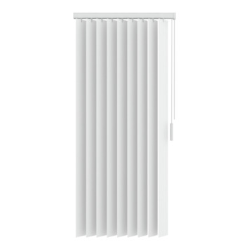 Gamma | Gamma Verticale Lamelset Kunststof 89 Mm 5084 Wit 250X250 Cm Kopen? | Lamellen