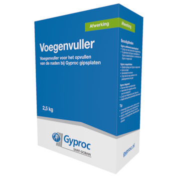 Gamma | Gyproc Gipsplaatvuller Wit 2,5 Kg Kopen? | Houtrotvuller