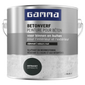 Gamma | Gamma Betonverf Zijdemat Grijs 2,5 Liter Kopen? | Betonverf