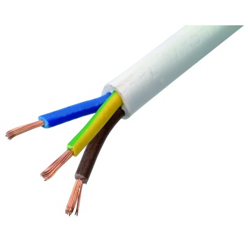 Gamma | Gamma Huishoudsnoer Rond Wit 3 X 1 Mm² 15 Meter Kopen? |