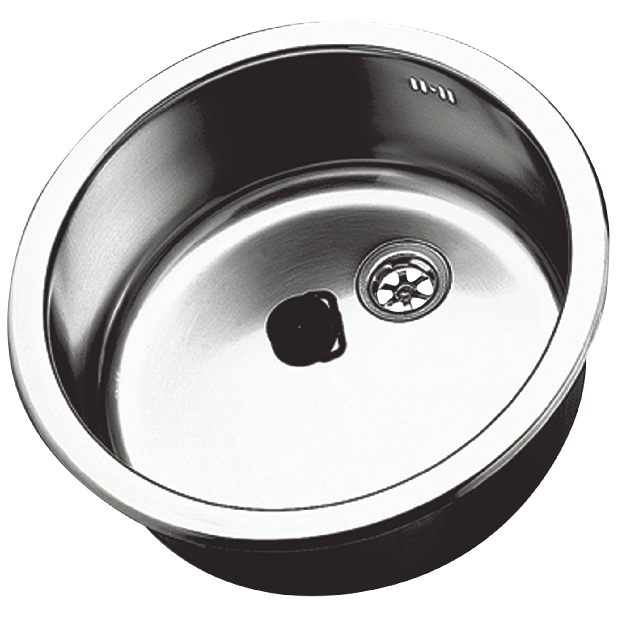 GAMMA spoelbak rond RVS Spoelbakken Keuken &amp; huishoudelijk GAMMA