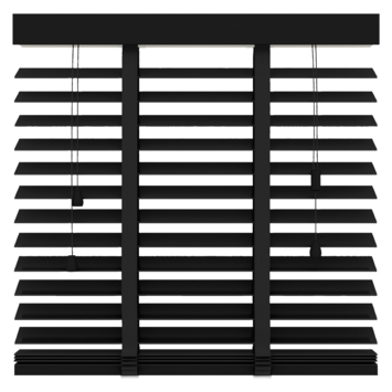 Gamma | Gamma Jaloezie Hout 50 Mm 947 Mat Zwart 60X130 Kopen? | Jaloezieen